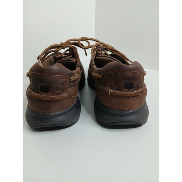 Florsheim Men’s Bayside STEEL TOE Work Shoes Sz 8 D Leather FS2326 main image 4
